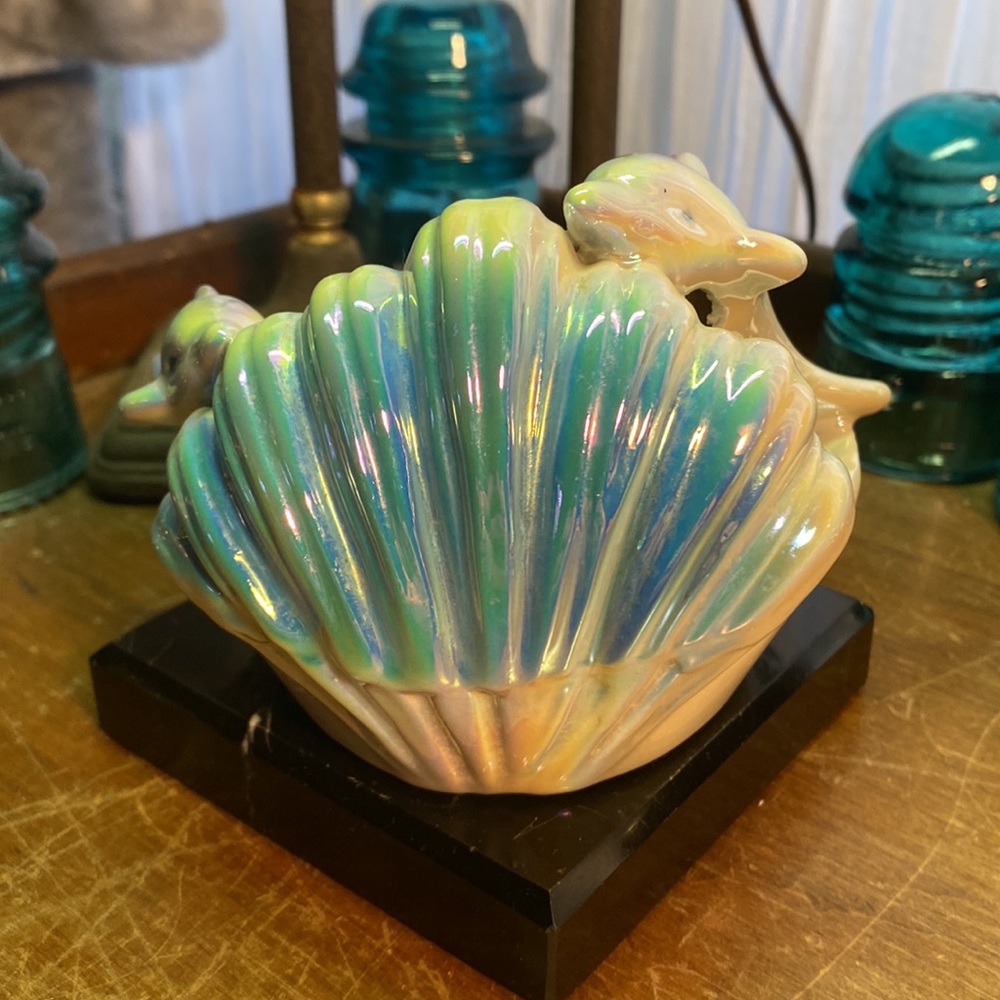 Dolphin Seashell & Wave Soap Dish - Picture 3 of 10